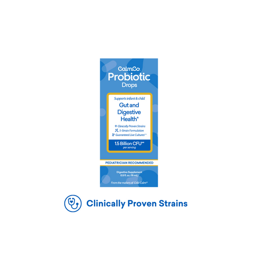 CalmCo Probiotic Drops, Clinically Proven Strains to Help with Digestive Health and Colic Relief*