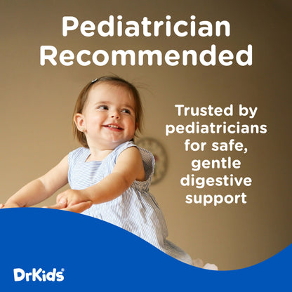 DrKids Tummy Calm Liquid is specially designed for children aged 1+ to help ease occasional gas and stomach discomfort.